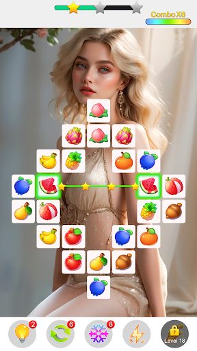 Girls Onet - Tile Match Puzzle ekran görüntüsü