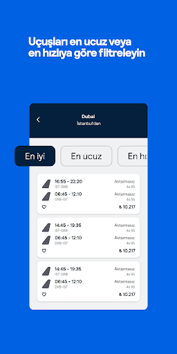Skyscanner Uçuş/Otel/Araç ekran görüntüsü