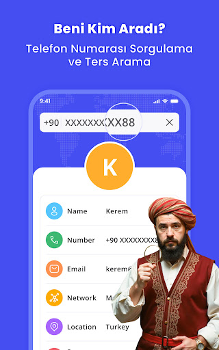 Caller ID ve Spam Engelleyici ekran görüntüsü