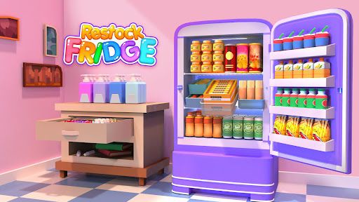 ASMR Restock: Fridge Organizer ekran görüntüsü