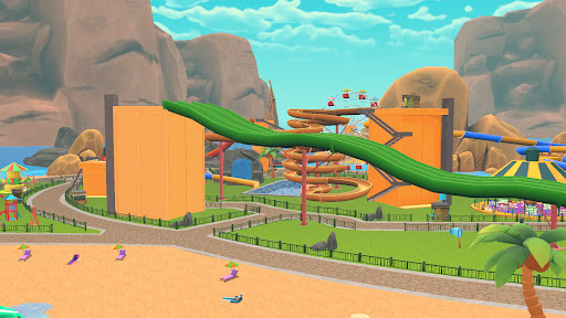 Waterpark Theme Simulator ekran görüntüsü