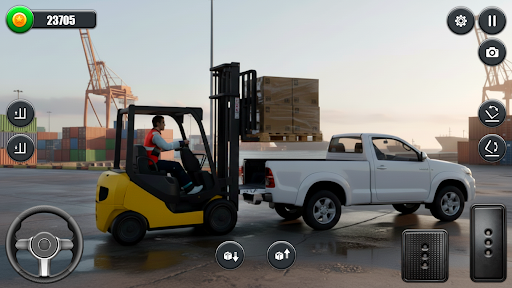 Forklift Simulator Extreme 3d ekran görüntüsü