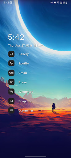 Letters - Minimalist Icon Pack ekran görüntüsü