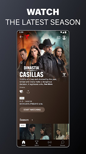 Telemundo: Series y TV en vivo ekran görüntüsü