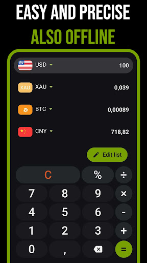 Currency Converter Calculator ekran görüntüsü