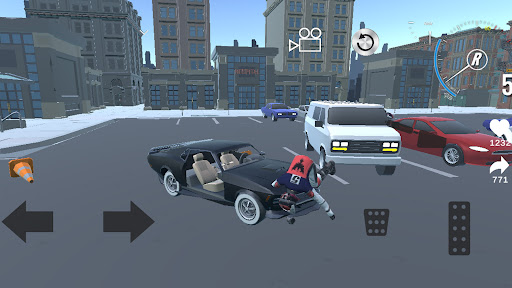 Car parking driving simulator ekran görüntüsü
