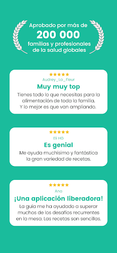 Peque Ideas nutrición infantil ekran görüntüsü