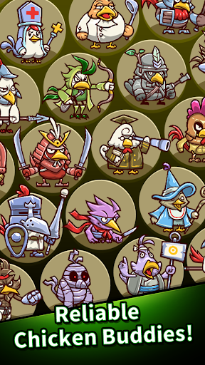 Chickens VS Zombies ekran görüntüsü