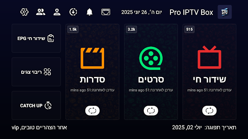 Pro tv box ekran görüntüsü