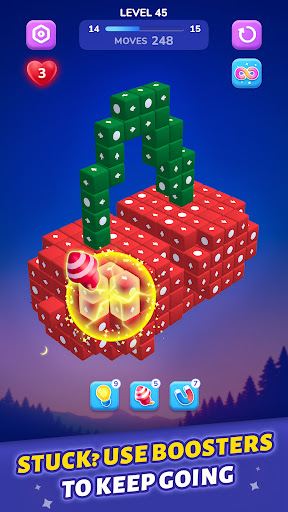 Block Away - Tap Out Puzzle ekran görüntüsü