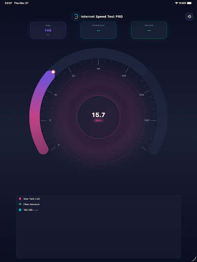 Internet Hız Testi Pro ekran görüntüsü