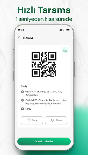 QRX: QR Kod ve Barkod Tarayıcı ekran görüntüsü