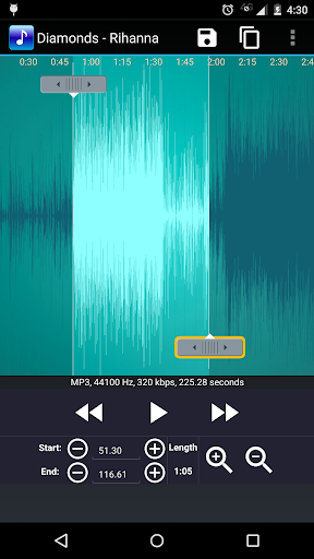MP3 Cutter and Ringtone Maker ekran görüntüsü