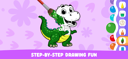 Kids Drawing Games & Coloring ekran görüntüsü