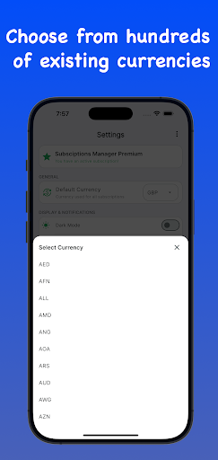 Subscriptions & Bills Tracker ekran görüntüsü
