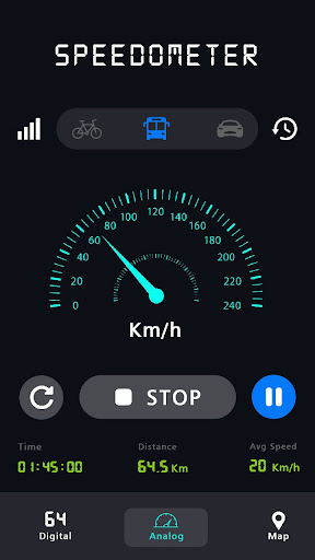 GPS Speedometer App ekran görüntüsü