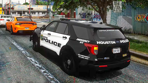 Police Simulator Police Car 3D ekran görüntüsü