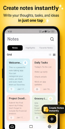 Notepad - Minimal Notes App ekran görüntüsü