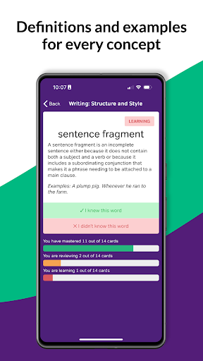 SAT Flashcards: Prep & Vocab ekran görüntüsü