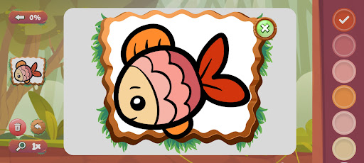 Hayvan Boyama App For Kids ekran görüntüsü