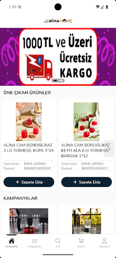 Alina Home ekran görüntüsü