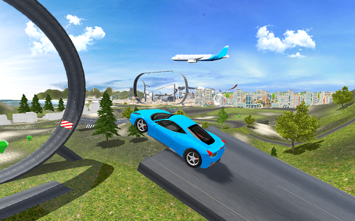 Real Challenge Car Stunt 2019 ekran görüntüsü