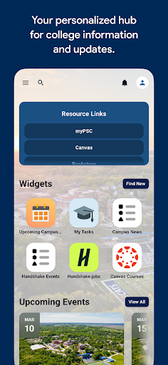 Peru State College Portal ekran görüntüsü
