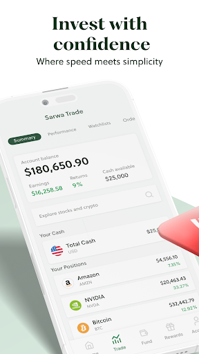 Sarwa: Invest, Trade & Save ekran görüntüsü