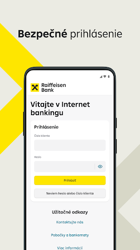 Raiffeisen Bank SK ekran görüntüsü