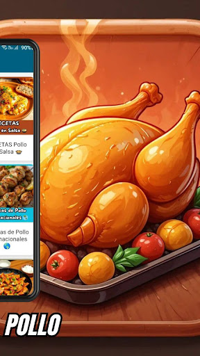 Recetas de Pollo ekran görüntüsü