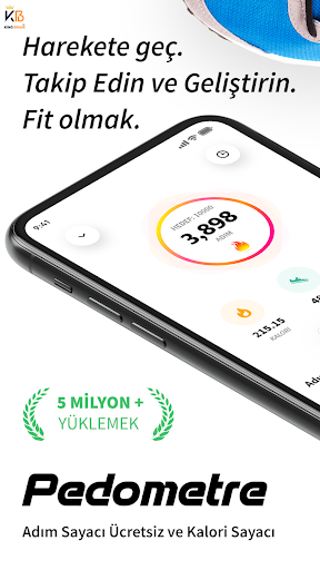 Adım Sayacı : Pedometre Kralı ekran görüntüsü