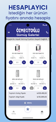 Özmecitoğlu Gümüş ekran görüntüsü