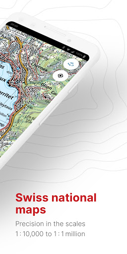 swisstopo ekran görüntüsü