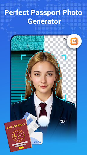 Pasaport kimlik fotoğrafı ekran görüntüsü