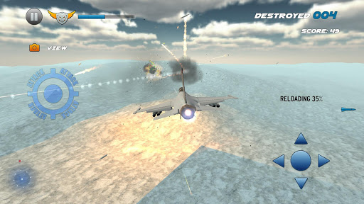 Plane Fighter Fly Simulator ekran görüntüsü