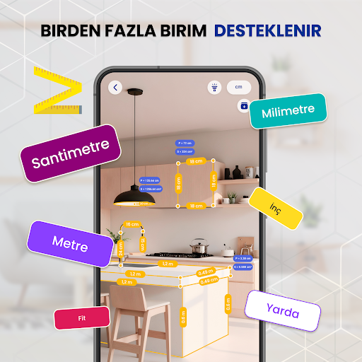 AR Ruler: Mezura ve Ölçüm ekran görüntüsü
