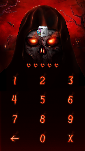 AppLock Live Theme Devil Eyes ekran görüntüsü