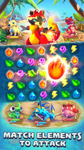 Monster Tales: Match 3 Puzzle ekran görüntüsü
