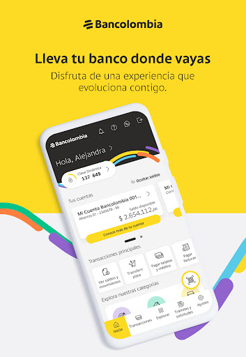 Mi Bancolombia ekran görüntüsü