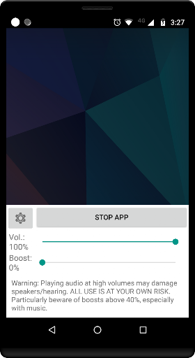 Volume Booster GOODEV ekran görüntüsü