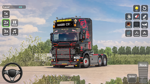 American Truck Transport Game ekran görüntüsü