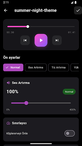SOMIX MP3 Kesici Ses Birleştir ekran görüntüsü