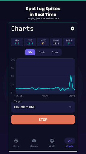 Ping Test Pro ekran görüntüsü