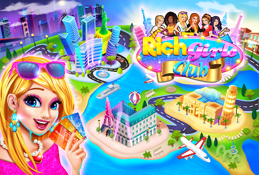 Rich Girls Shopping Games ekran görüntüsü