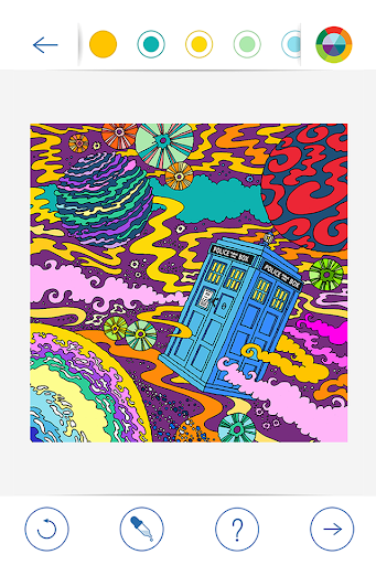 BBC Colouring: Doctor Who ekran görüntüsü