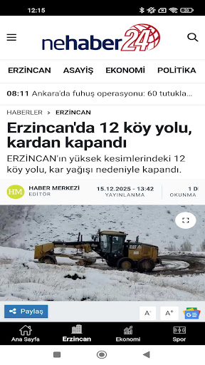 Nehaber24 ekran görüntüsü