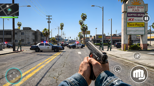 Gangster World: Car Driving 3D ekran görüntüsü