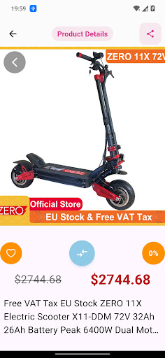 Cheap Electric scooter ekran görüntüsü