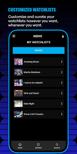 HIDIVE Where Anime Fans Belong ekran görüntüsü