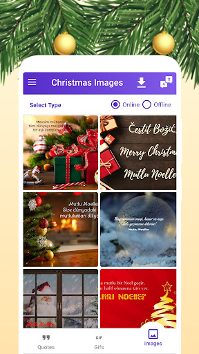 neşeli noel gif resimleri ekran görüntüsü